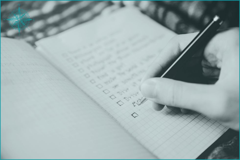 How men can start a goal journal